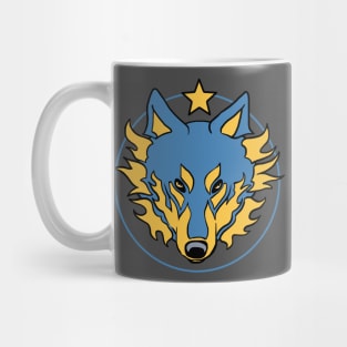 Wolf and star Mug